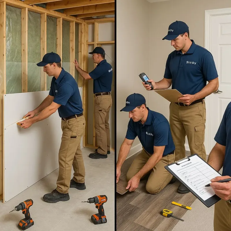 Repairs and Reconstruction process in Peshtigo, WI